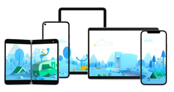 Flutter permet de développer des apps multisupports // Source : Google Flutter permet de développer des apps multisupports // Source : Google