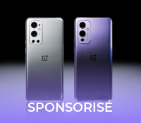 Le OnePlus 9 aux côtés du OnePlus 9 Pro // Source : Arnaud Gelineau - Frandroid