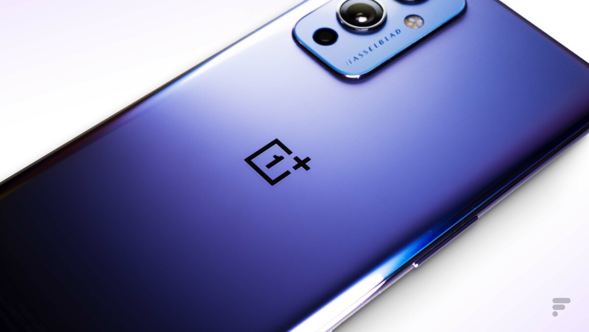 Le OnePlus 9 // Source : Arnaud Gelineau - Frandroid Le OnePlus 9 // Source : Arnaud Gelineau - Frandroid