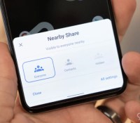 L'envoi de groupe de Nearby Share // Source : 9to5Google