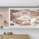 Le téléviseur Samsung The Frame (2021) est également un meuble Le téléviseur Samsung The Frame (2021) est également un meuble
