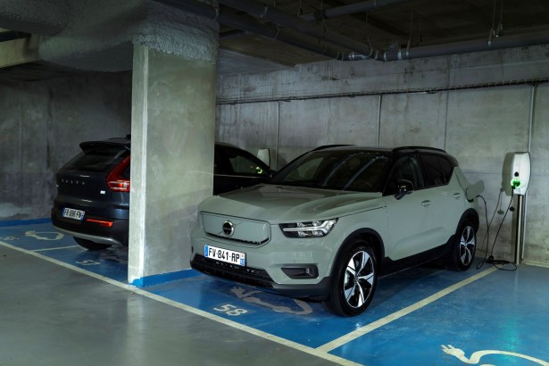 Le Volvo XC40 Recharge Twin / Source : ACE Team pour Volvo Cars France