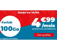 Auchan télécom 100 Go à 5 €