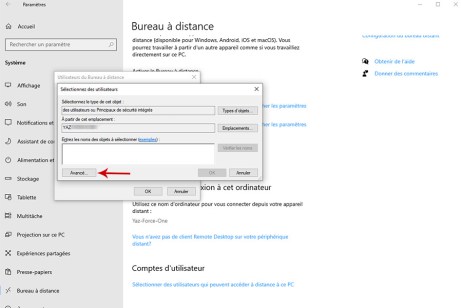 Autoriser la prise de contrôle à distance d’un PC sous Windows 10 007