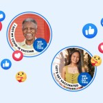 Facebook : un filtre « J’ai été vacciné » se déploie aux États-Unis Facebook : un filtre « J’ai été vacciné » se déploie aux États-Unis