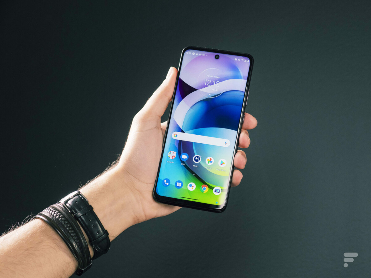Motorola Moto G 5G // Source : Arnaud Gelineau - Frandroid Motorola Moto G 5G // Source : Arnaud Gelineau - Frandroid