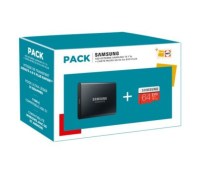 Pack SSD Samsung T5 + micro SD 64 Go