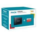 Seulement 119 € pour le pack SSD externe Samsung T5 1 To + microSD 64 Go Seulement 119 € pour le pack SSD externe Samsung T5 1 To + microSD 64 Go