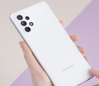 Le Samsung Galaxy A72 en illustration // Source : Samsung