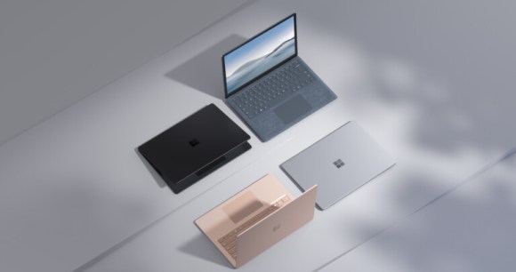 Les différents coloris et modèles de Surface Laptop 4 // Source : Microsoft Les différents coloris et modèles de Surface Laptop 4 // Source : Microsoft
