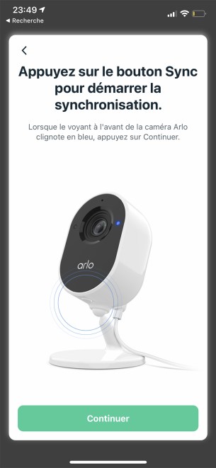 Les informations d'installation dans l'app // Source : Frandroid / Yazid Amer