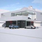 Audi dévoile un concept de bornes de recharge rapide avec réservations Audi dévoile un concept de bornes de recharge rapide avec réservations