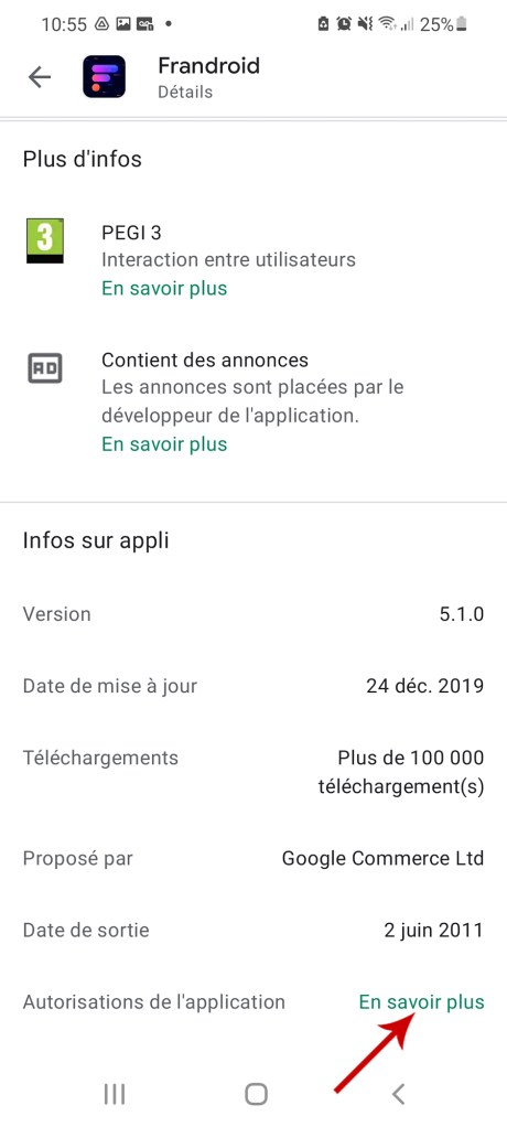 Comment télécharger une appli à partir du Google Play Store et sans le Play Store 05-03