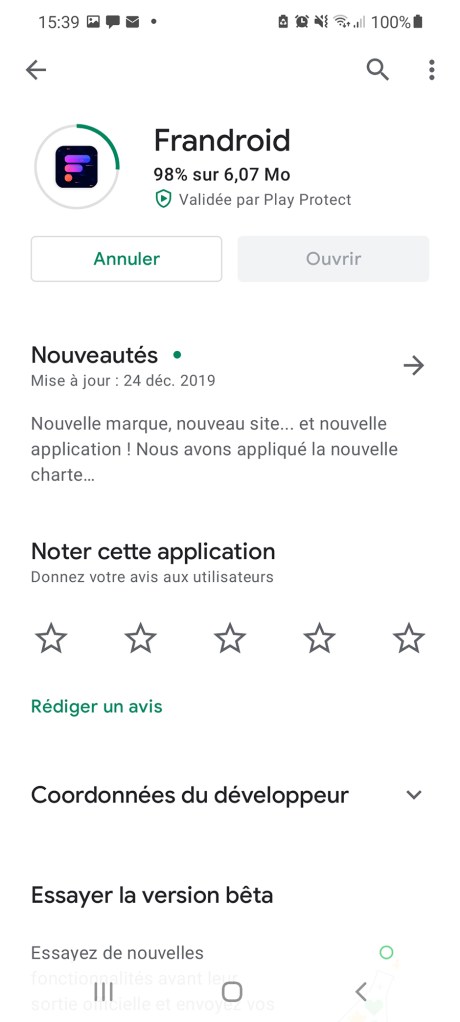 Comment télécharger une appli à partir du Google Play Store et sans le Play Store 6-02