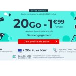 Ce forfait mobile 20 Go est l’offre sans engagement la moins chère du moment Ce forfait mobile 20 Go est l’offre sans engagement la moins chère du moment