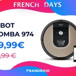 iRobot Roomba 974 : un excellent robot aspirateur à -24% pour les French Days iRobot Roomba 974 : un excellent robot aspirateur à -24% pour les French Days