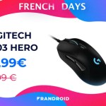 La souris gaming Logitech G403 Hero est moins cher pour les French Days La souris gaming Logitech G403 Hero est moins cher pour les French Days
