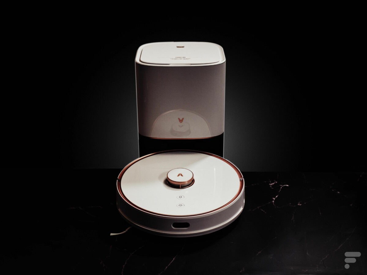 L'aspirateur robot Viomi S9 // Source : FRANDROID / Arnaud GELINEAU L'aspirateur robot Viomi S9 // Source : FRANDROID / Arnaud GELINEAU