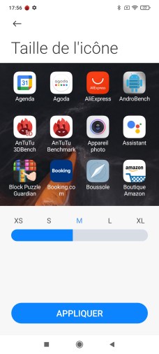 L'interface du Xiaomi Mi 11i.