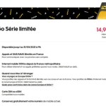 Sosh propose pour la première fois un forfait 100 Go à moins de 15 €/mois Sosh propose pour la première fois un forfait 100 Go à moins de 15 €/mois