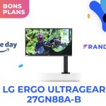 L’écran gaming LG Ergo UltraGear en QHD à 144 Hz est moins cher sur Amazon L’écran gaming LG Ergo UltraGear en QHD à 144 Hz est moins cher sur Amazon