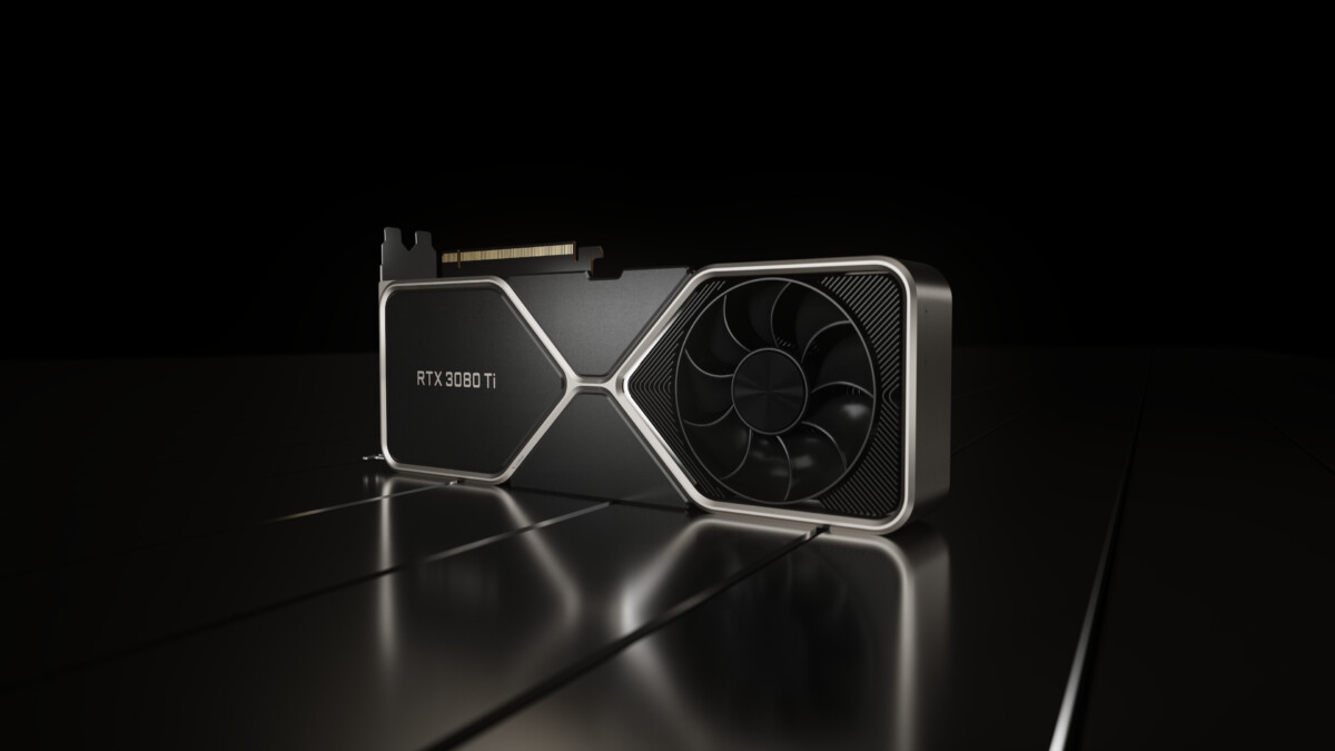 La GeForce RTX 3080 Ti // Source : Nvidia La GeForce RTX 3080 Ti // Source : Nvidia