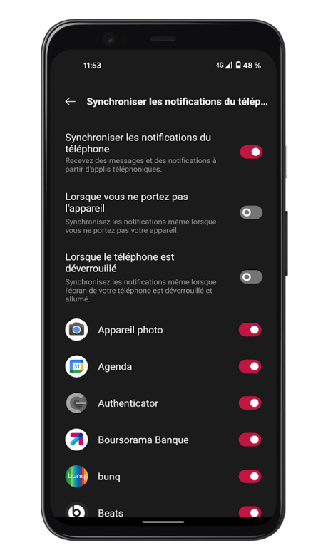 OnePlus Health - Notifications