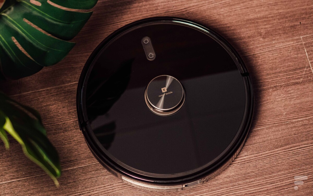 Le robot aspirateur Realme TechLife // Source : FRANDROID / Anthony WONNER Le robot aspirateur Realme TechLife // Source : FRANDROID / Anthony WONNER