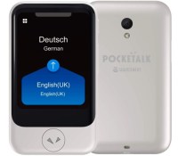 Voici le Pocketalk S, un traducteur vocal instantané plutôt malin mais pas donné // Source : Sourcenext