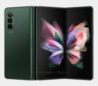 Le Samsung Galaxy Z Fold 3 // Source : OnLeaks et Digit