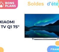 xiaomi mi tv q1 75 pouces soldes ete 2021