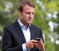 Emmanuel Macron // Source : AFP