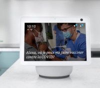 Alexa vous aide à vous faire vacciner // Source : Amazon