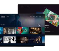 La présenation du menu découvertes sur l'Android TV // Source : Google