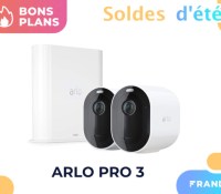 Promotion appliquée sur les Arlo Pro 3 pendant les soldes