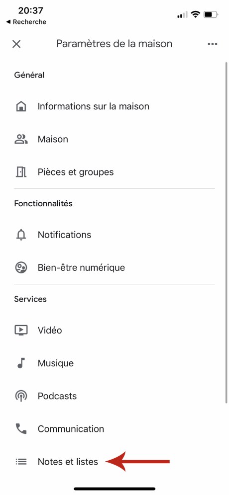 Comment gérer et accéder sa liste de course sur Google Home 02