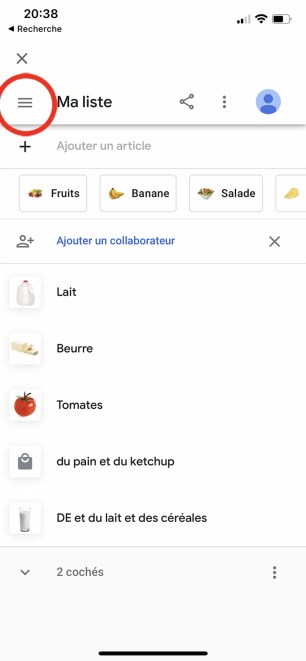 Comment gérer et accéder sa liste de course sur Google Home 04