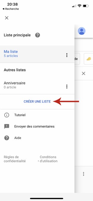 Comment gérer et accéder sa liste de course sur Google Home 05