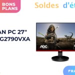 Cet écran gaming AOC de 27″ et 144 Hz ne dépasse pas les 152 euros pendant les soldes Cet écran gaming AOC de 27″ et 144 Hz ne dépasse pas les 152 euros pendant les soldes