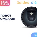 L&rsquo;excellent aspirateur iRobot Roomba 981 est moins cher pendant les soldes