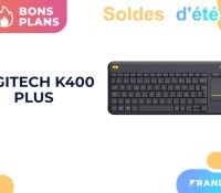 Logitech K400 plus soldes