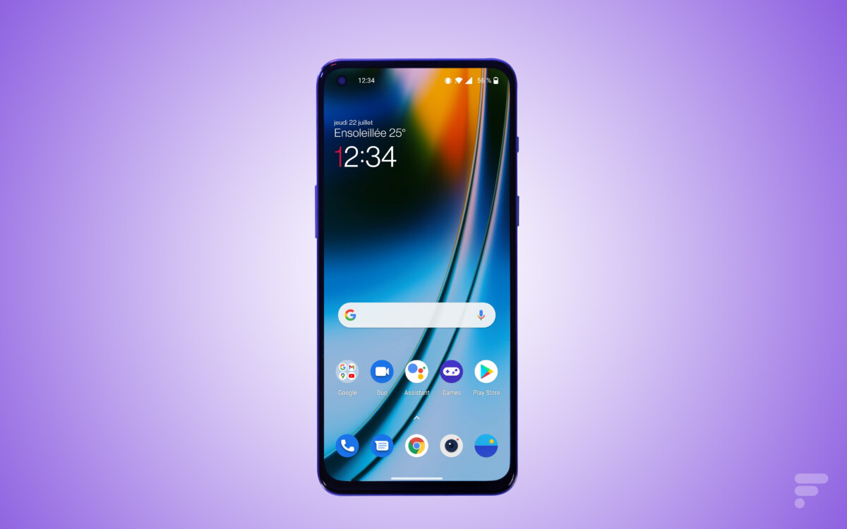 Le OnePlus Nord 2 sous OxygenOS // Source : Frandroid - Anthony Wonner Le OnePlus Nord 2 sous OxygenOS // Source : Frandroid - Anthony Wonner