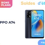 Oppo A74 : ce smartphone 4G devient 50 € moins cher pendant les soldes Oppo A74 : ce smartphone 4G devient 50 € moins cher pendant les soldes