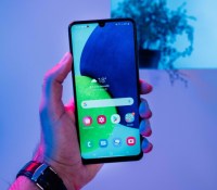 La face avant du Samsung Galaxy A22 // Source : Frandroid La face avant du Samsung Galaxy A22 // Source : Frandroid