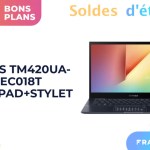 Asus VivoBook : ce laptop doté d’un Ryzen 7 5700H perd 300 € durant les soldes Asus VivoBook : ce laptop doté d’un Ryzen 7 5700H perd 300 € durant les soldes
