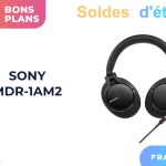 Sony MDR-1AM2 : 90 euros de moins pour cet excellent casque certifié Hi-Res Audio Sony MDR-1AM2 : 90 euros de moins pour cet excellent casque certifié Hi-Res Audio