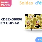 Avec 300 € de moins, ce TV LED 4K 55 pouces de Sony est un excellent deal Avec 300 € de moins, ce TV LED 4K 55 pouces de Sony est un excellent deal