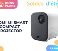 Promotion sur le projecteur Xiaomi Mi Smart Compact pour les soldes d'été 2021.