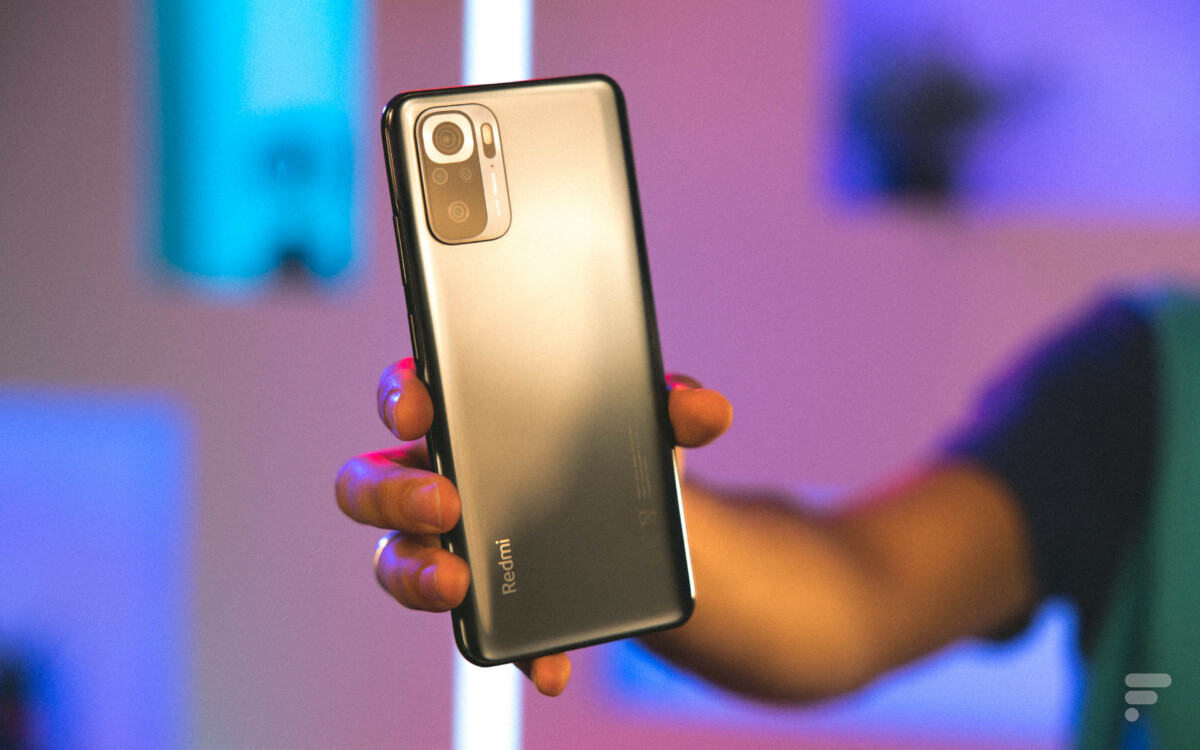 Xiaomi Redmi Note 10S // Source : Anthony Wonner - Frandroid Xiaomi Redmi Note 10S // Source : Anthony Wonner - Frandroid
