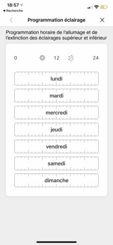 Il est possible de créer un planning  // Source : Frandroid - Yazid Amer